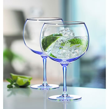 Newgrange Living Unicorn Lustre Gin Glass - Set of 2